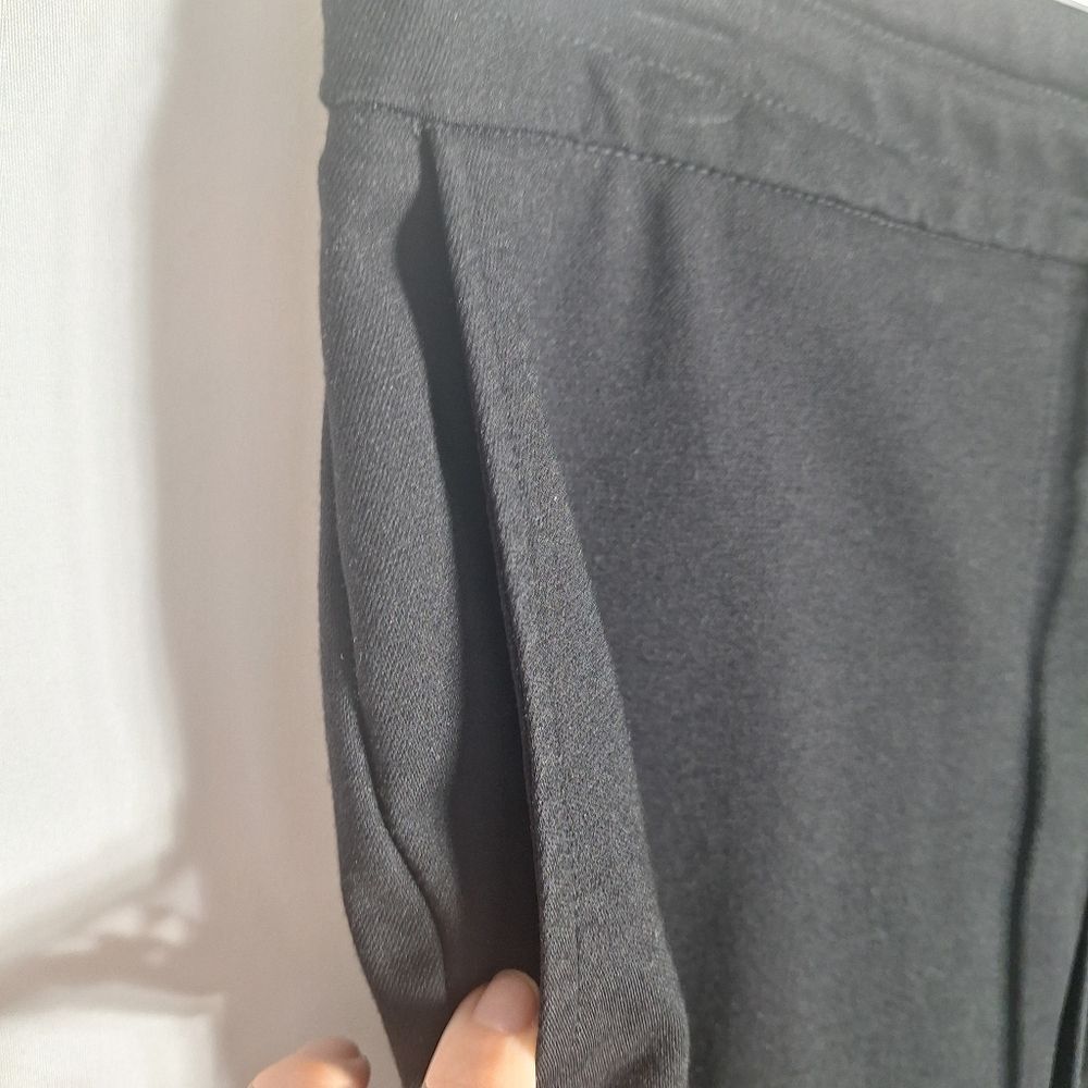 Dalia Black Pants Athleisure Lounge Pull On Medium Womens - Picture 4 of 7